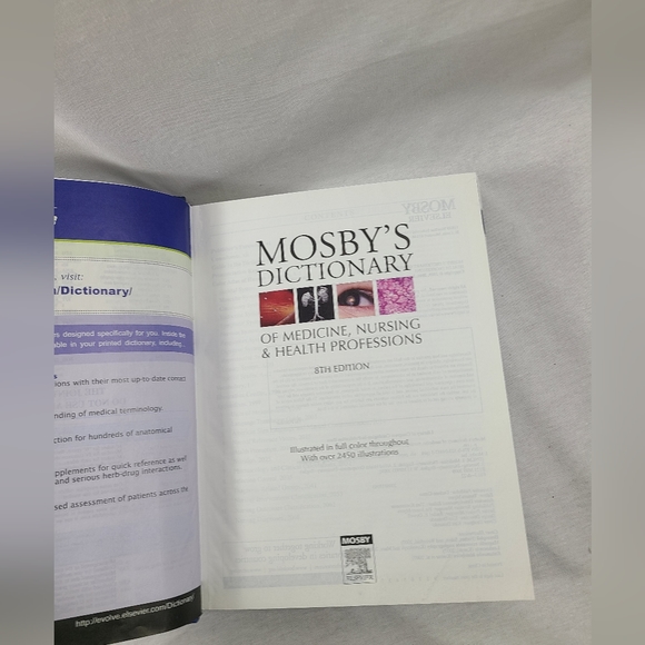 Mosby's Dictionary of Medicine, Nursing and Health Professions 8th Edition - Picture 7 of 7